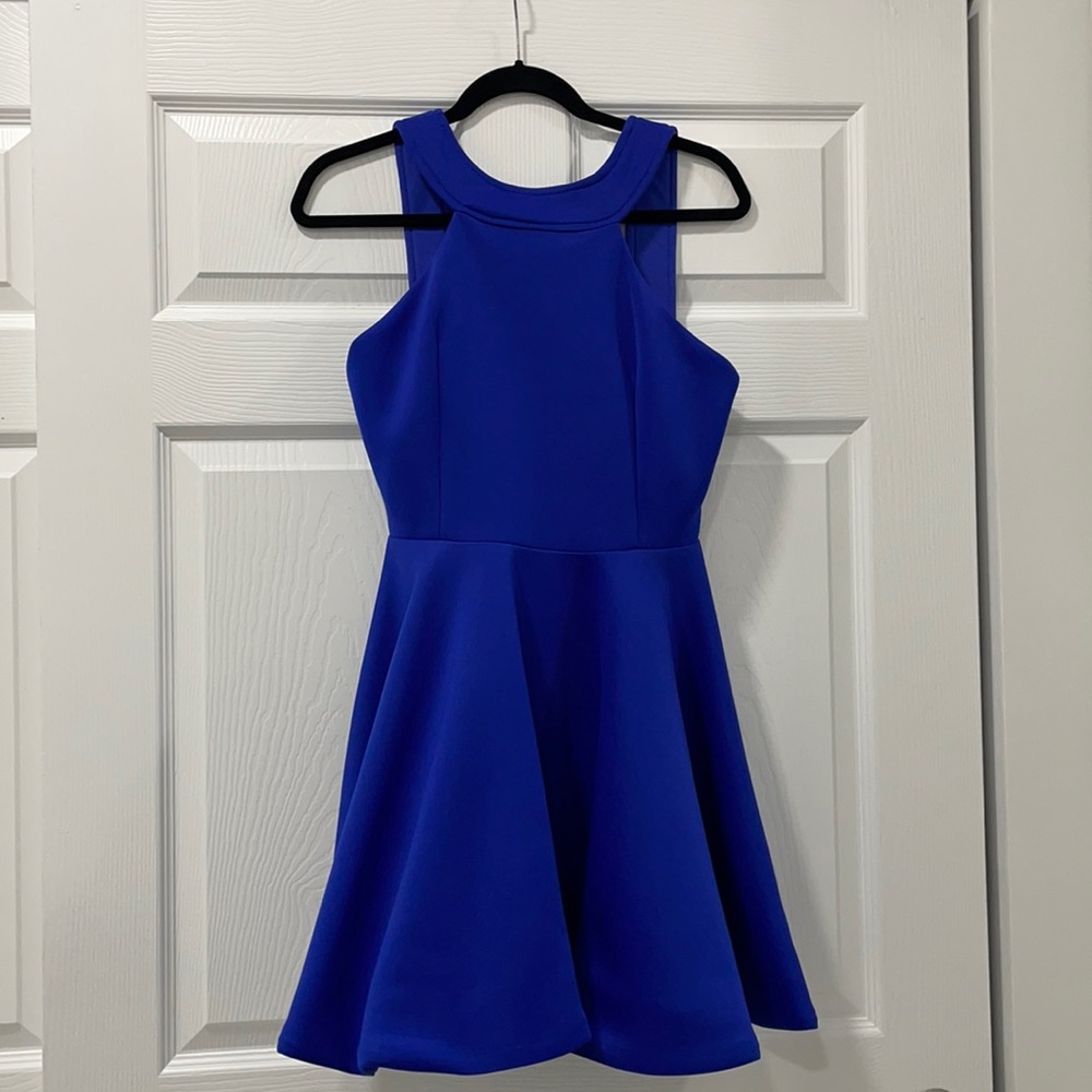 Navy Blue Cocktail Dress